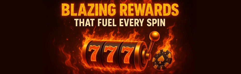 blazing rewards that fuel every spin
